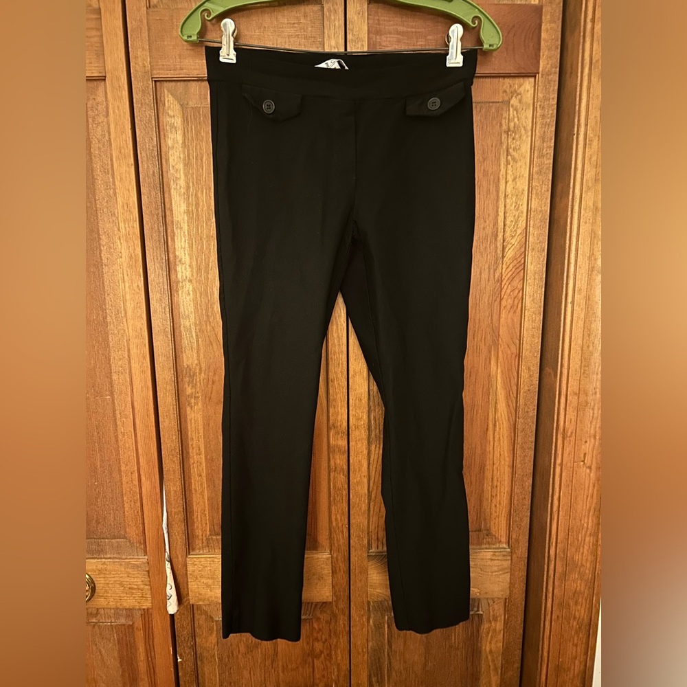 JL Jules & Leopold Women’s Sz Sp Classic Chic Black Minimalist Cigarette Pants